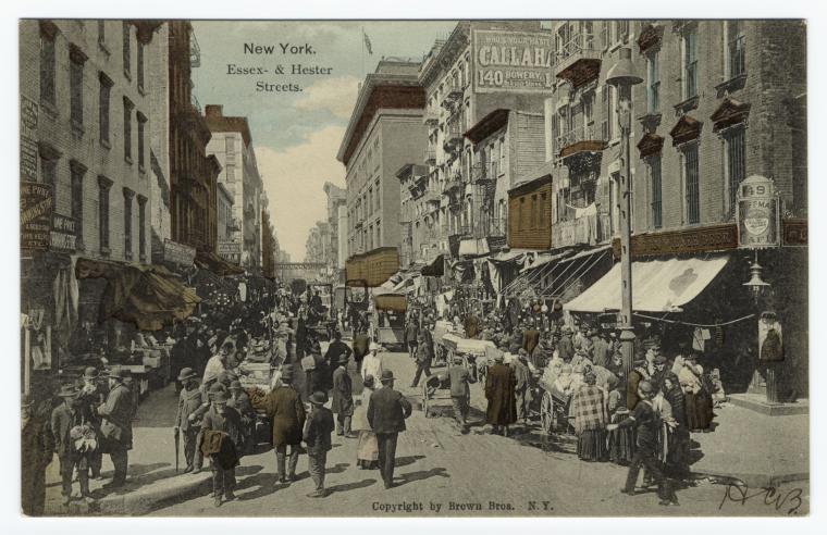 New York.  Essex- & Hester Streets