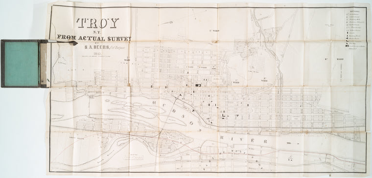 Troy, N.Y., from actual survey