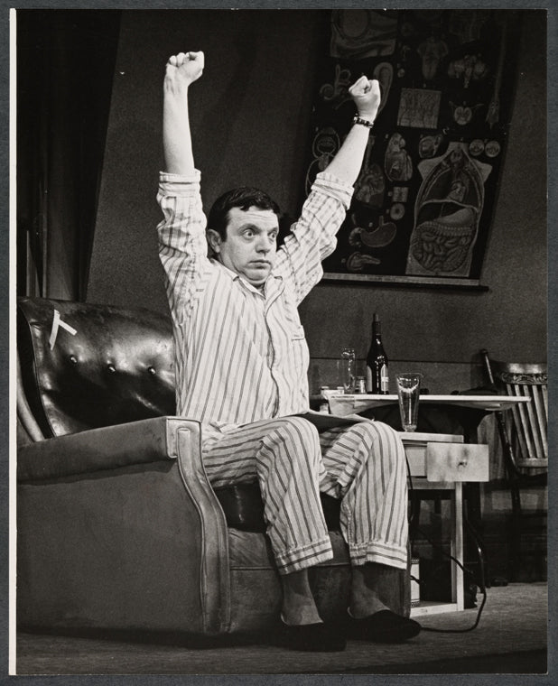 Morty Gunty in the stage production Love in E Flat
