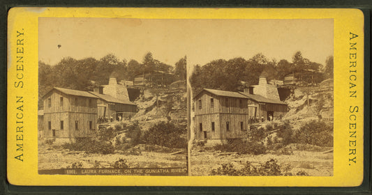 Laura Furnace, on the Guniatha River, Harrisburg, Pa.