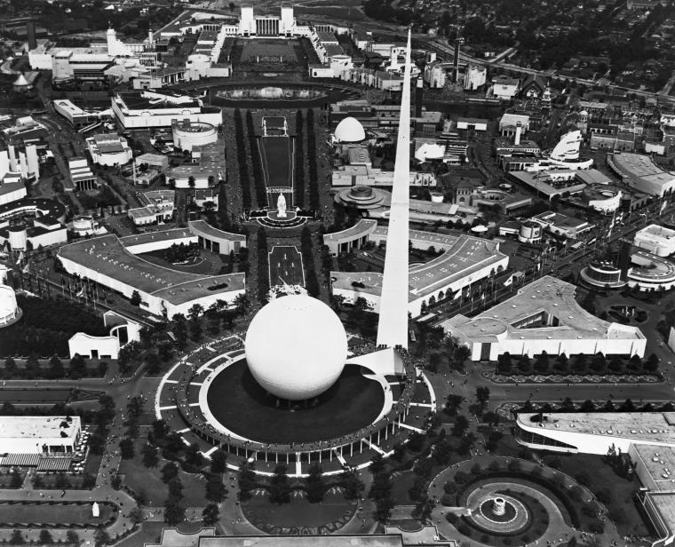 Aerial View of Perisphere