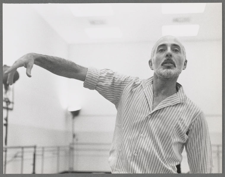 Jerome Robbins in rehearsal for Dances at a Gathering