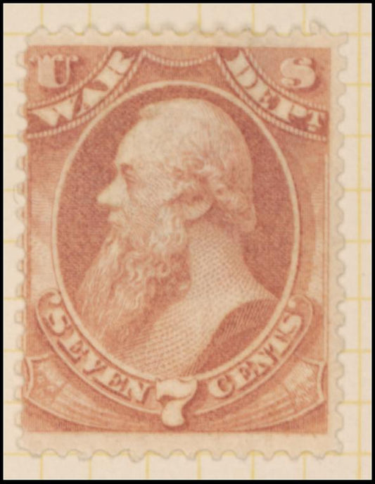 7c rose Stanton War department official single