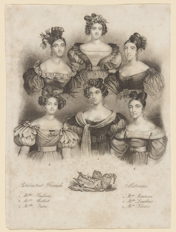 Celebrated French Actresses