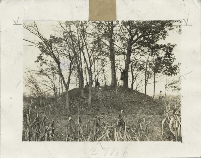Cherokee Burial Mound in East Tennessee.