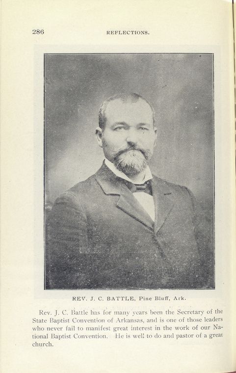 Rev. J. C. Battle, Pine Bluff, Ark.