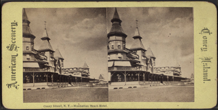 Coney Island, N.Y., Manhattan Beach Hotel.
