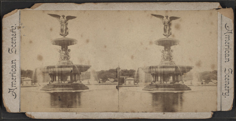 Bethesda Fountain, Central Park.