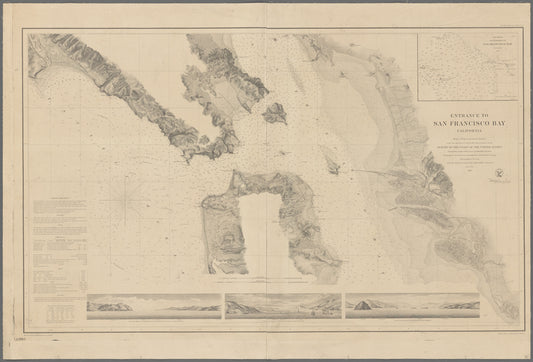 Entrance to San Francisco Bay, California