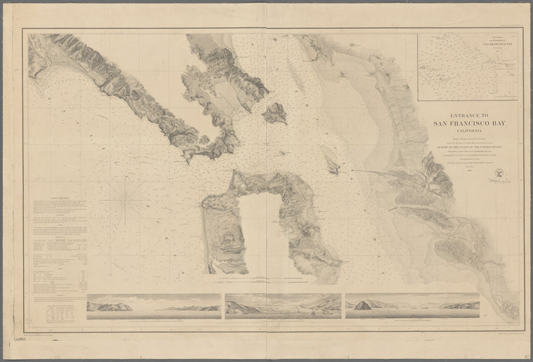 Entrance to San Francisco Bay, California