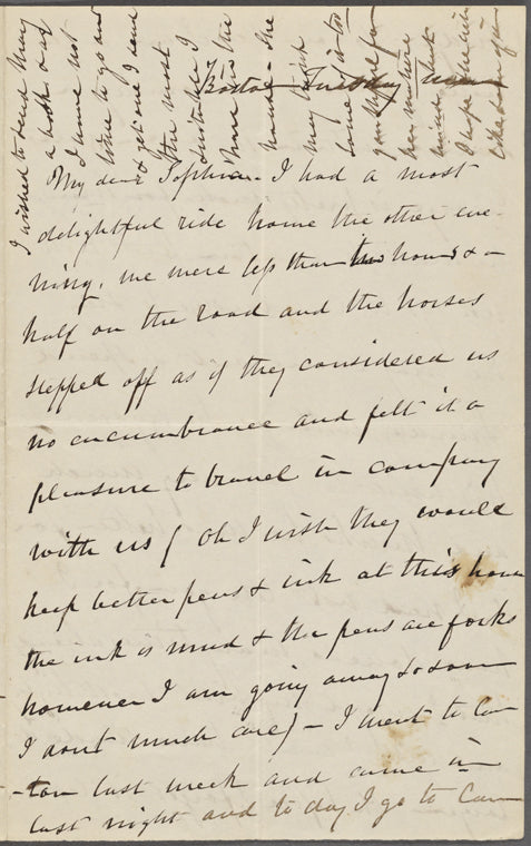 [Cabot,] Susan [C.] , ALS to SAPH. [n.d.]