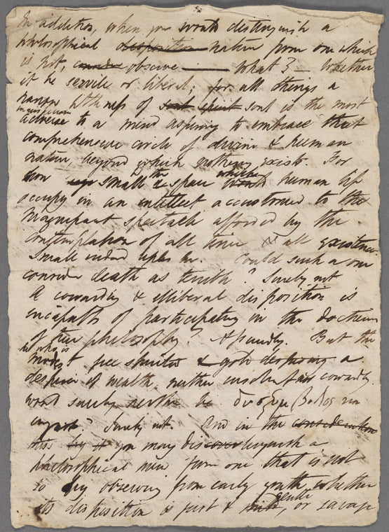 Holograph translation (fragment) from Plato's Republic