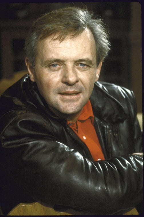 Actor Anthony Hopkins in a publicity shot from the Roundabout Theatre's production of the play "Old Times" (New York)