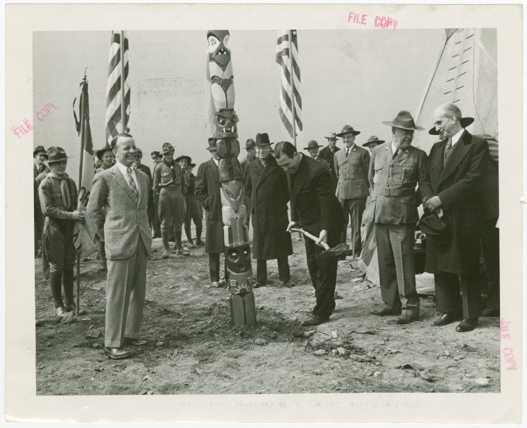 Boy Scouts - Groundbreaking