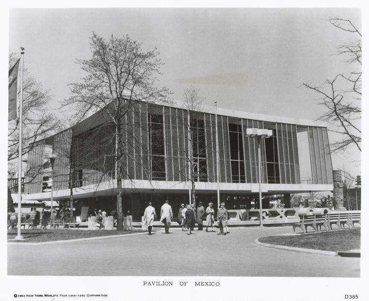 Pavilion of Mexico (exterior view)