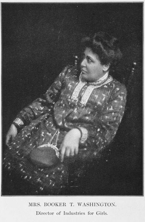 Mrs. Booker T. Washington; Director of Industries for Girls