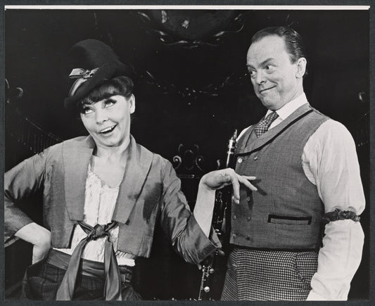 Mimi Hines and Phil Ford in the stage production Funny Girl