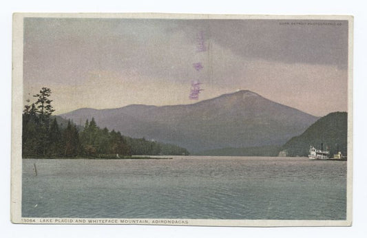 Lake Placid and Whiteface Mountain, Adirondack Mountains, N.Y.