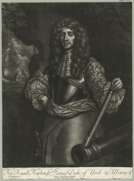 His royall highness James Duke of York & Albany &c.
