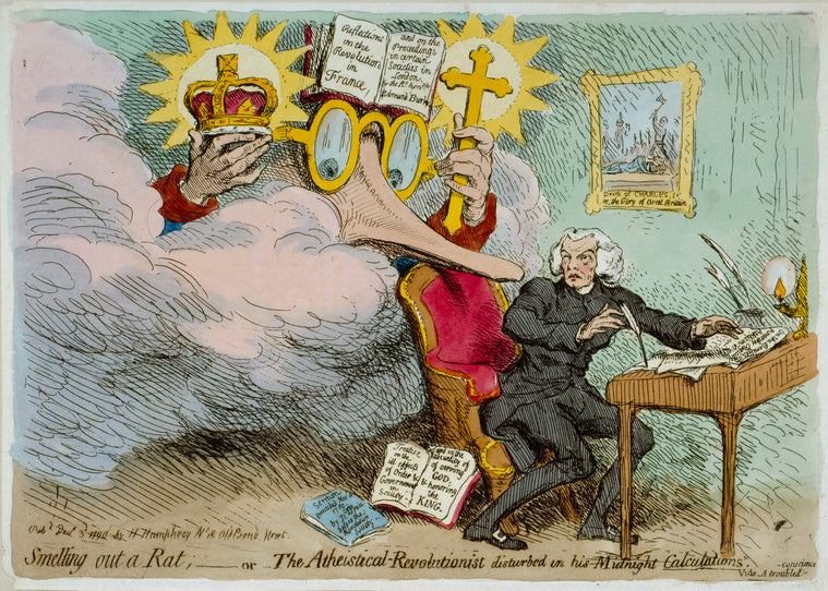 Smelling out a Rat; -- or –The Atheistical-Revolutionist disturbed in his Midnight “Calculations.” Vide.  A troubled-conscience