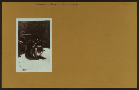Occupations - Peddlers - Food - Pickles.