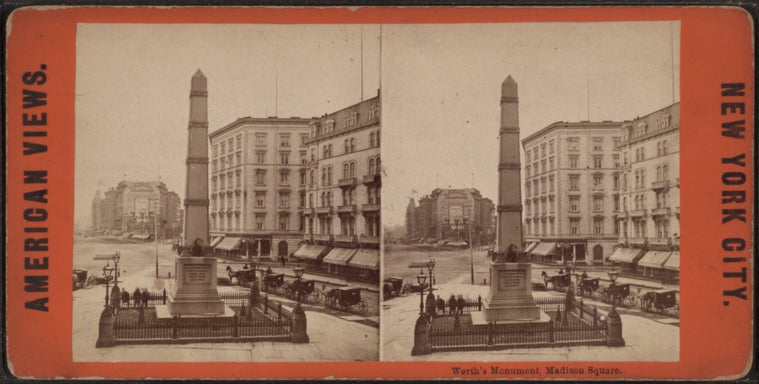 Union Square, N.Y. [View of a rustic building.]