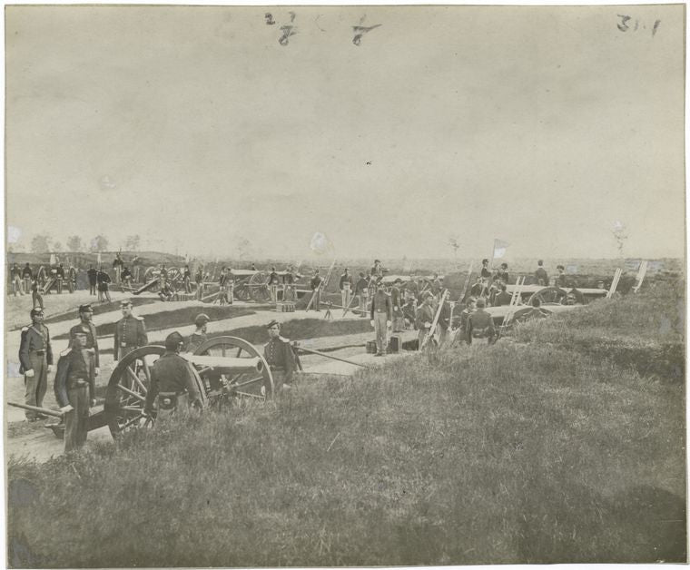 Defenses of Fort Fisher.