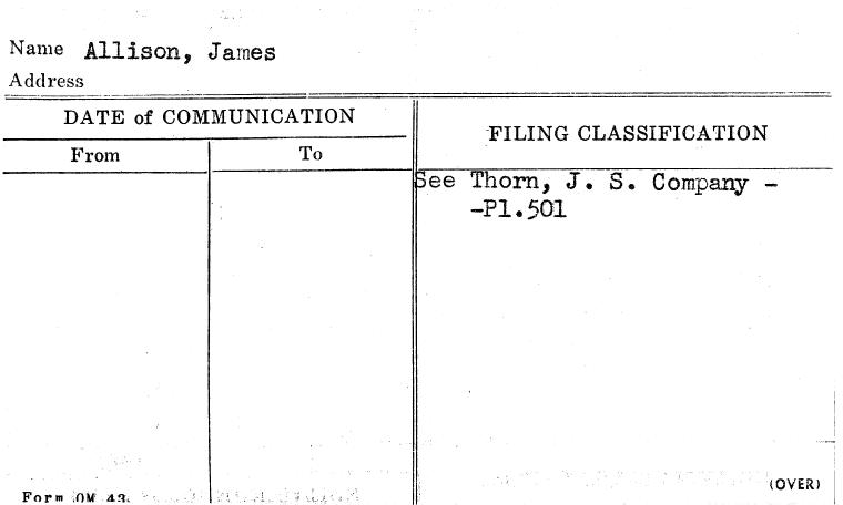 Allison, James
