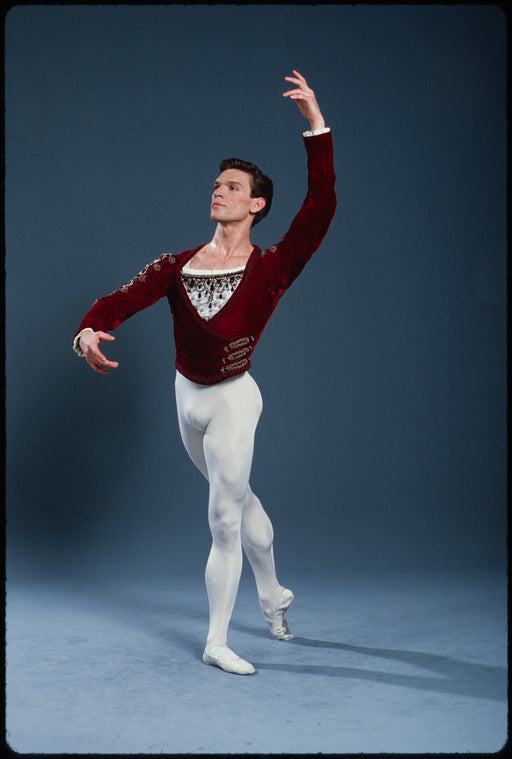 Clark Tippet performing in the dance production Swan Lake