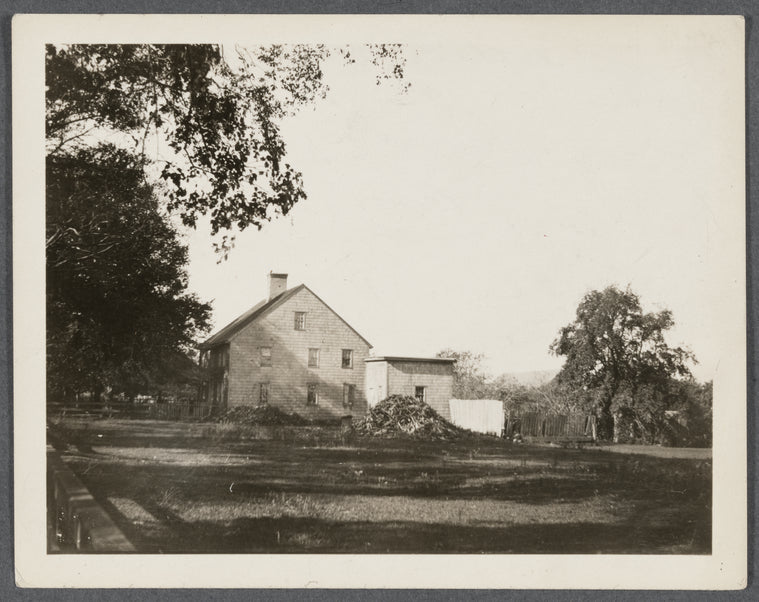 Marcus B. Hand house. Second Hand house from railroad station. Amagansett, East Hampton