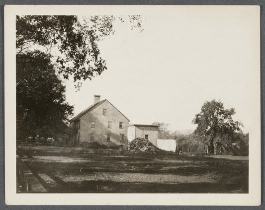Marcus B. Hand house. Second Hand house from railroad station. Amagansett, East Hampton