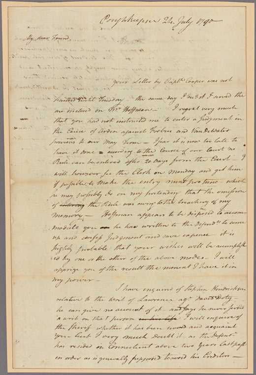Letter to N. Lawrence