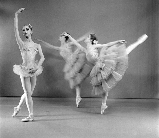 Mimi Paul as the Dewdrop and Penelope Gates and Susan Keniff, in a New York City Ballet production of "The Nutcracker."