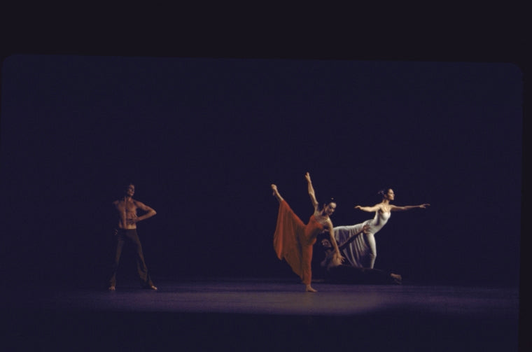 Takako Asakawa and Janet Eilber in a Martha Graham production of "Diversion of Angels" (New York)