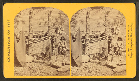 Aboriginal life among the Navajo Indians, Cañon de Chelle, New Mexico.