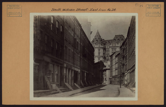 Manhattan: South William Street - Broad Street