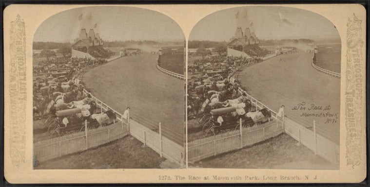 The Race at Monmouth Park, Long Branch, N.J.
