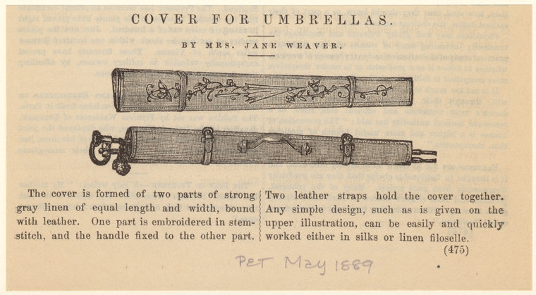 Cover for umbrellas