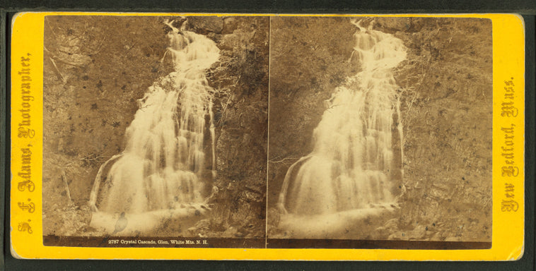 Crystal Cascade, Glen, White Mts., N.H.