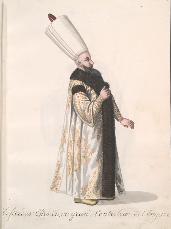 Defterdar effendi, ou grand-controleur de l'empire. [8]