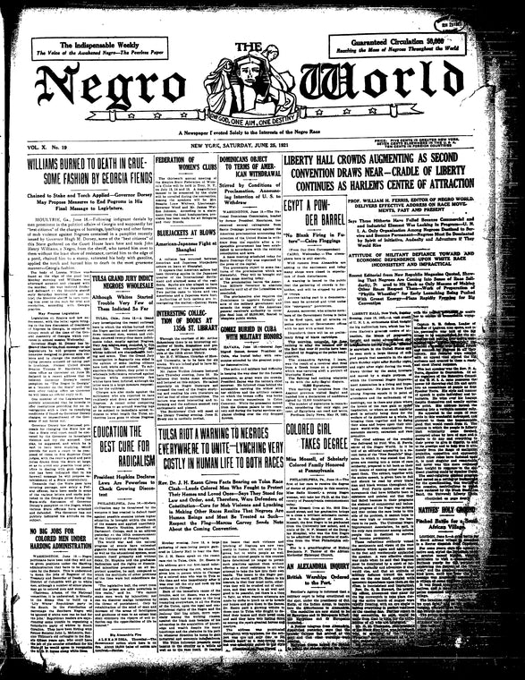The Negro world