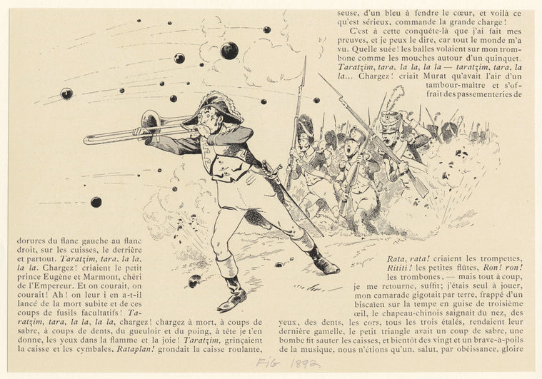 Napoleon's battle call.