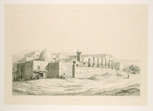 Kengavar [Kangāvar]. Vue du temple.