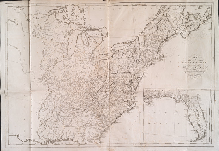 A map of the United States : compiled chiefly from the state maps and other authentic information