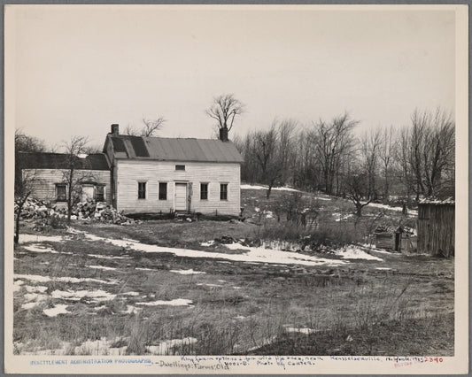 King farm optioned for wild life area, near Rensselaer, New York.