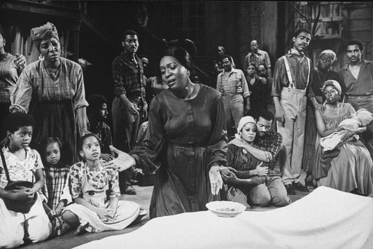 A scene from the Broadway revival of the musical "Porgy And Bess"