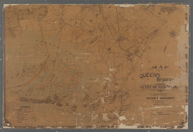 Map of the Queens Boro[ugh], city of New York