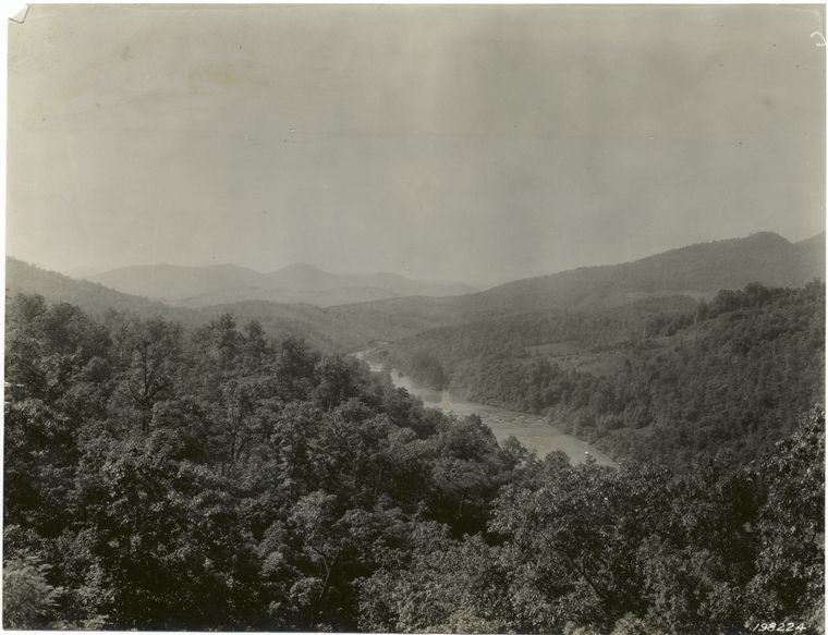 Tennessee River, Nantahala National Forest, North Carolina.