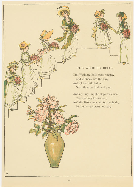 The wedding bells.