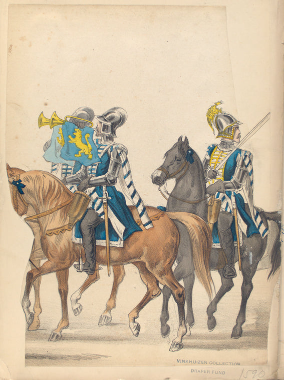Mounted troops, 1590